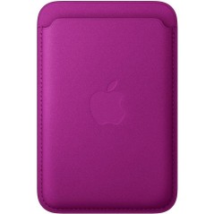 APPLE iPhone - Portefeuille a tissage fin avec MagSafe - Magenta