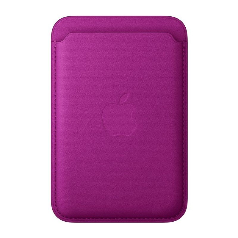 APPLE iPhone - Portefeuille a tissage fin avec MagSafe - Magenta