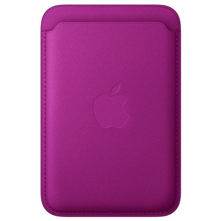 APPLE iPhone - Portefeuille a tissage fin avec MagSafe - Magenta