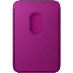 APPLE iPhone - Portefeuille a tissage fin avec MagSafe - Magenta