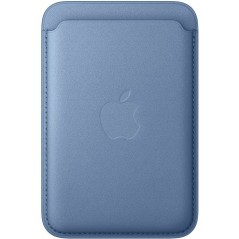 APPLE iPhone - Portefeuille a tissage fin avec MagSafe - Bleu fleur de