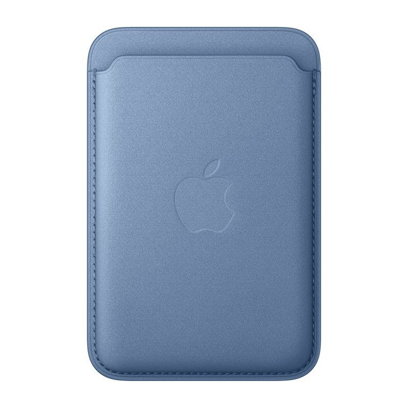 APPLE iPhone - Portefeuille a tissage fin avec MagSafe - Bleu fleur de