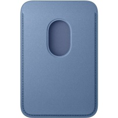 APPLE iPhone - Portefeuille a tissage fin avec MagSafe - Bleu fleur des champs