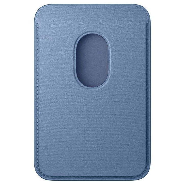 APPLE iPhone - Portefeuille a tissage fin avec MagSafe - Bleu fleur des champs APPLE iPhone - Portefeuille a tissage fin avec MagSafe - Bleu fleur des champs