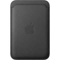 APPLE iPhone - Portefeuille a tissage fin avec MagSafe - Noir