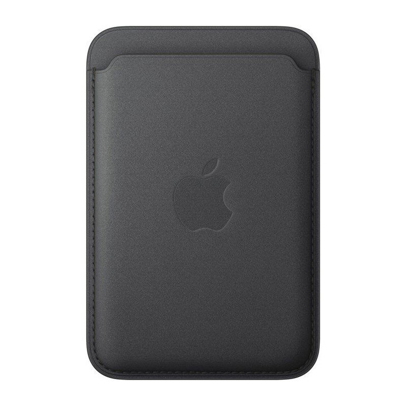 APPLE iPhone - Portefeuille a tissage fin avec MagSafe - Noir