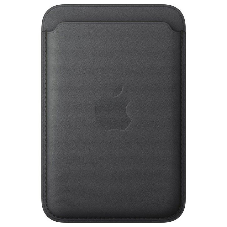 APPLE iPhone - Portefeuille a tissage fin avec MagSafe - Noir