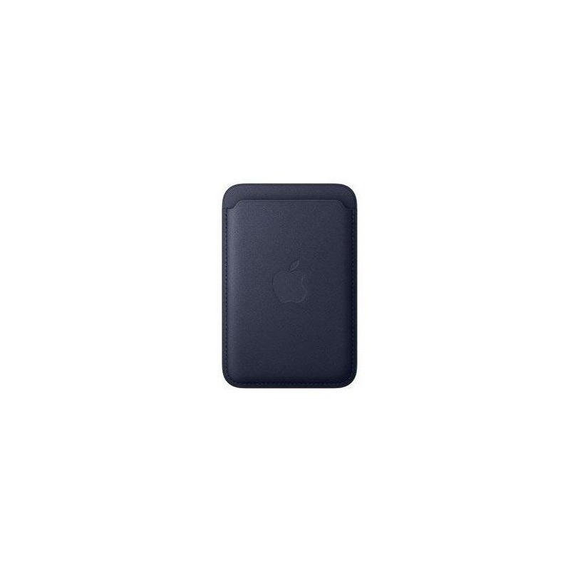 APPLE iPhone - Portefeuille a tissage fin avec MagSafe - Bleu marine