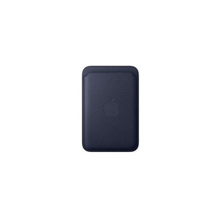 APPLE iPhone - Portefeuille a tissage fin avec MagSafe - Bleu marine