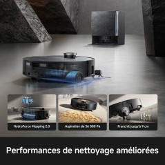 Robot aspirateur laveur - MOVA - Z70 Ultra Roller Complete - 300 min autonomie - 36000 Pa - Multi-zone - 4 L
