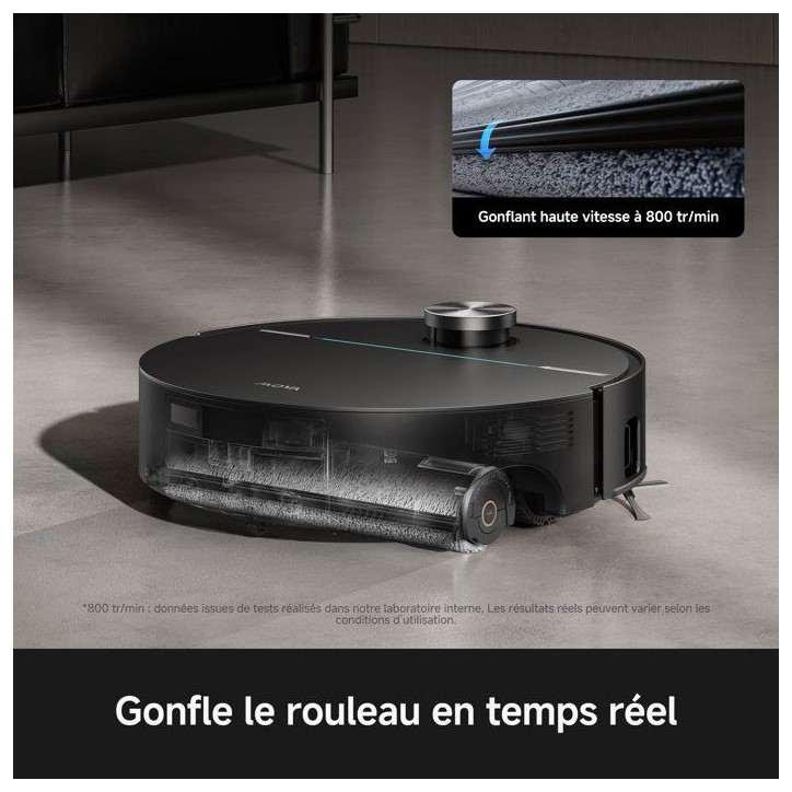 Robot aspirateur laveur - MOVA - Z70 Ultra Roller Complete - 300 min autonomie - 36000 Pa - Multi-zone - 4 L Robot aspirateur laveur - MOVA - Z70 Ultra Roller Complete - 300 min autonomie - 36000 Pa - Multi-zone - 4 L