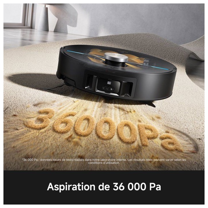 Robot aspirateur laveur - MOVA - Z70 Ultra Roller Complete - 300 min autonomie - 36000 Pa - Multi-zone - 4 L Robot aspirateur laveur - MOVA - Z70 Ultra Roller Complete - 300 min autonomie - 36000 Pa - Multi-zone - 4 L