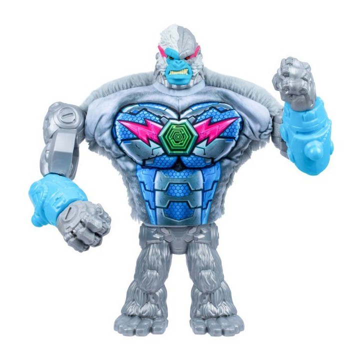 Figurine géante - MRBEAST LAB - Mega Mutator Silver Byte - 23 cm - Effet surprise - Collection Figurine géante - MRBEAST LAB - Mega Mutator Silver Byte - 23 cm - Effet surprise - Collection