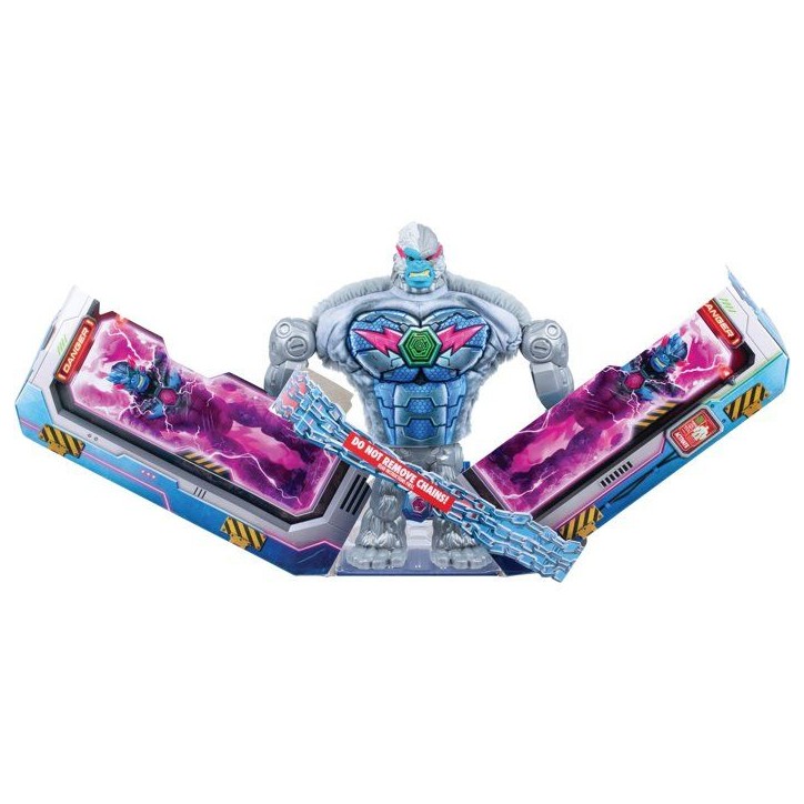 Figurine géante - MRBEAST LAB - Mega Mutator Silver Byte - 23 cm - Effet surprise - Collection Figurine géante - MRBEAST LAB - Mega Mutator Silver Byte - 23 cm - Effet surprise - Collection