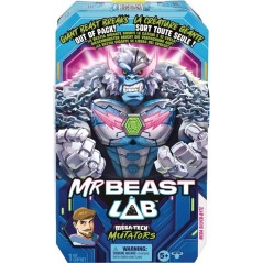 Figurine géante - MRBEAST LAB - Mega Mutator Silver Byte - 23 cm - Ef