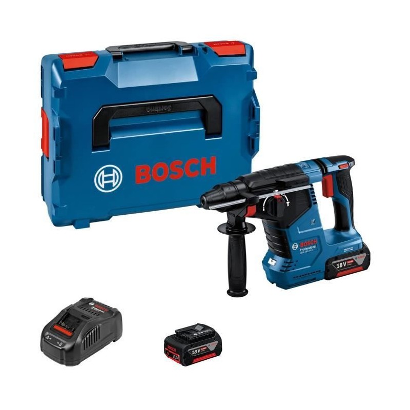 Perforateur SDS-PLUS Bosch Professional GBH 18V-24 C + 2 batteries 5.0 Perforateur SDS-PLUS Bosch Professional GBH 18V-24 C + 2 batteries 5.0