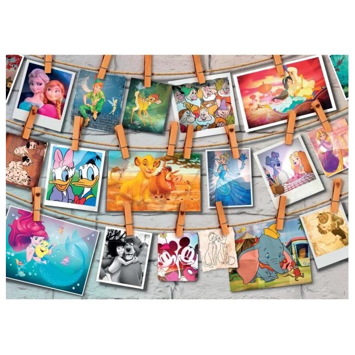 Puzzle - NATHAN - Nathan Disney - 1500 pieces - Theme dessins animés et BD - 1 500-2 000 pieces Puzzle - NATHAN - Nathan Disney - 1500 pieces - Theme dessins animés et BD - 1 500-2 000 pieces