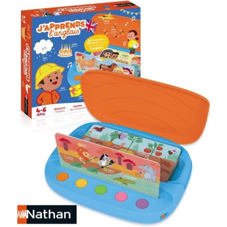 J'apprends l'anglais - Jeu d'apprentissage - NATHAN - Des 3 ans
