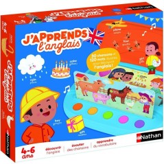J'apprends l'anglais - Jeu d'apprentissage - NATHAN - Des 3 ans