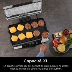 Grill électrique et plancha intérieur XL NINJA - Sizzle GX101EU - 14