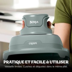 Friteuse sans huile en verre - Ninja - CRISPi FN201EUGN8 - 2 capacité