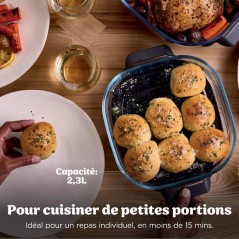 Air fryer - NINJA - CRISPi FN201EUSD2 - 1700 W - 2 récipients en verr