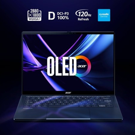 Ordinateur Portable ACER Googlebook 14 : Googlebook OS - 14 WQXGA+ OLED Tactile - Intel Core Ultra 5 325 - RAM 16Go - 256Go SSD