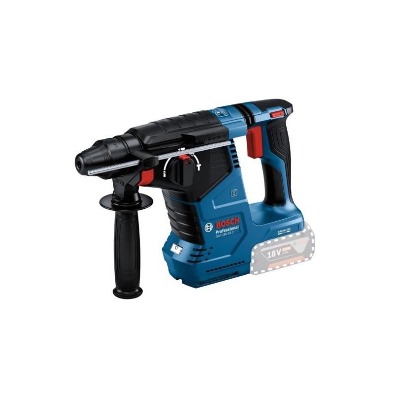 Perforateur SDS-PLUS Bosch Professional GBH 18V-24 C sans batterie - 0 Perforateur SDS-PLUS Bosch Professional GBH 18V-24 C sans batterie - 0