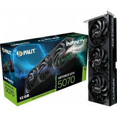 PALIT - Carte graphique - GeForce RTX 5070 - Infinity 3 - 12 Go