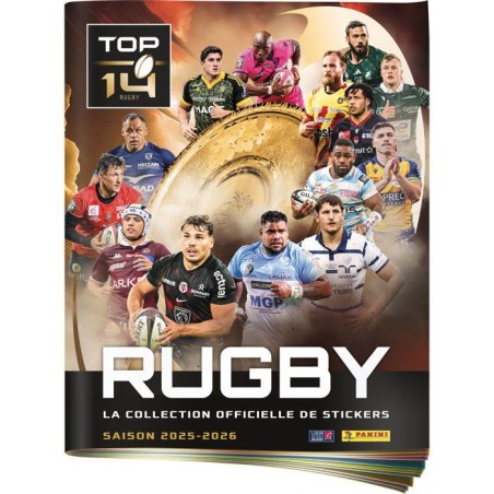 Starter pack - PANINI - Rugby Top 14 2025/2026 - Album - 4 pochettes