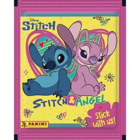 Boîte de stickers - PANINI - Stitch & Angel - 36 pochettes - 180 stickers - Collection 192 stickers