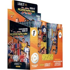 Cartes a collectionner - PANINI - Adrenalyn XL Ligue 1 McDonald's 2026-2027 - Boîte 50 pochettes - 300 cartes + cartes limitée