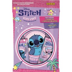 Pack de démarrage cartes - PANINI - Stitch - Classeur - 12 cartes - C