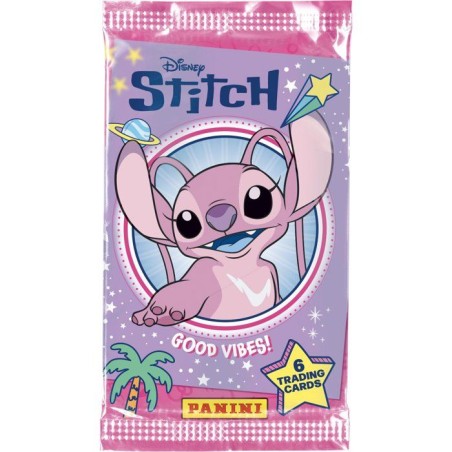 Boîte de cartes a collectionner - PANINI - Stitch - 24 pochettes - 144 cartes - Cartes spéciales a collectionner