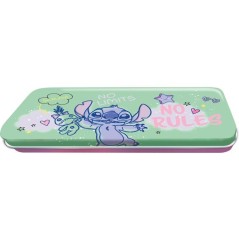 Boîte métal cartes a collectionner - PANINI - Stitch - 30 cartes - 5 pochettes - 1 carte Édition Limitée