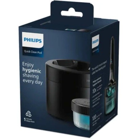 Accessoire de nettoyage rasoir - PHILIPS - QCP10/01 - Quick Clean Pod