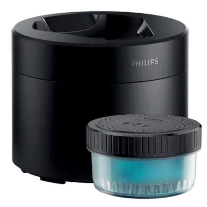 Accessoire de nettoyage rasoir - PHILIPS - QCP10/01 - Quick Clean Pod - cartouche incluse - parfum frais Accessoire de nettoyage rasoir - PHILIPS - QCP10/01 - Quick Clean Pod - cartouche incluse - parfum frais