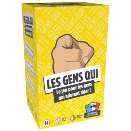 Jeu d'ambiance - PIXIEGAMES - Les Gens Qui - Débats et humour - Des 1