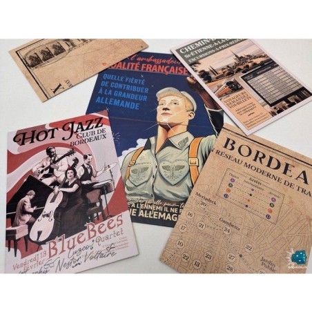 Jeu d'enquete - PIXIEGAMES - Escape 2222 Bordeaux 1942 - Escape Game Audio - Des 10 ans