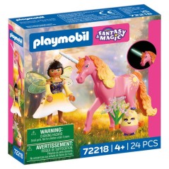 PLAYMOBIL Adventure 72218 Licorne Rosée du matin avec fée