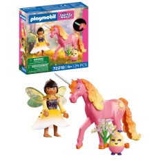 PLAYMOBIL Adventure 72218 Licorne Rosée du matin avec fée