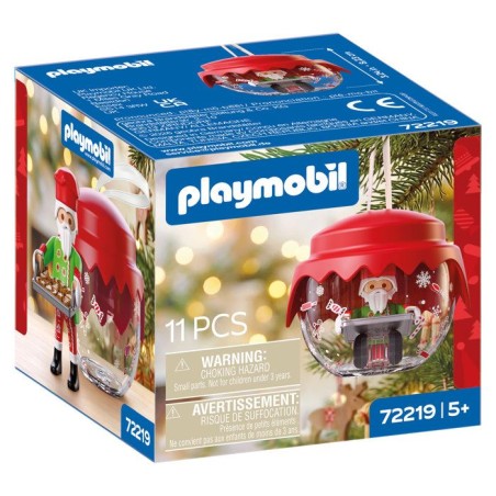PLAYMOBIL 72219 Boule de Noël : Pâtissier