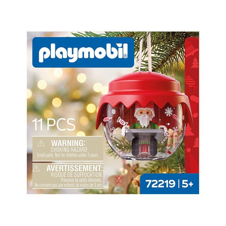 PLAYMOBIL 72219 Boule de Noël : Pâtissier