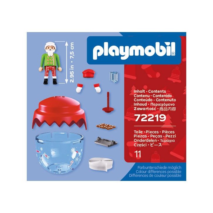 PLAYMOBIL 72219 Boule de Noël : Pâtissier