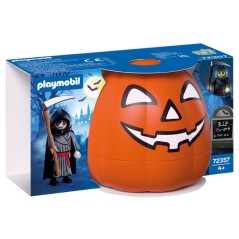 PLAYMOBIL 72357 Citrouille : Faucheuse, Halloween, 9 pieces, Des 4 ans