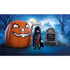 PLAYMOBIL 72357 Citrouille : Faucheuse, Halloween, 9 pieces, Des 4 ans