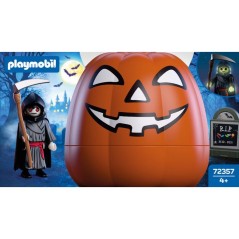 PLAYMOBIL 72357 Citrouille : Faucheuse, Halloween, 9 pieces, Des 4 ans