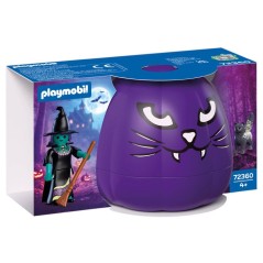 PLAYMOBIL 72360 Citrouille : Sorciere, Halloween, 7 pieces, Des 4 ans