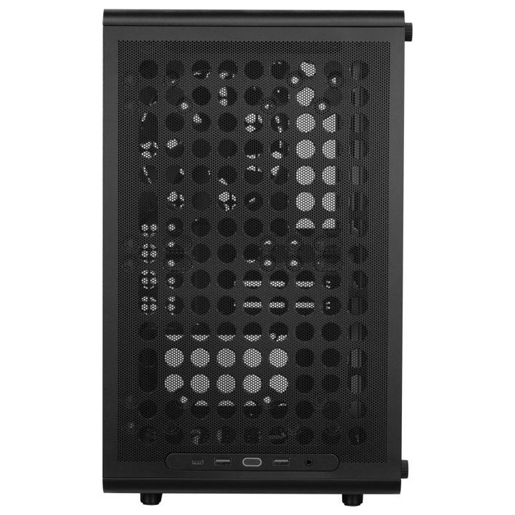 Boîtier PC Mini Tour - COOLER MASTER - Q300L V3 Black - Micro-ATX/Mini-ITX - Verre trempé - Compatible GPU 366 mm