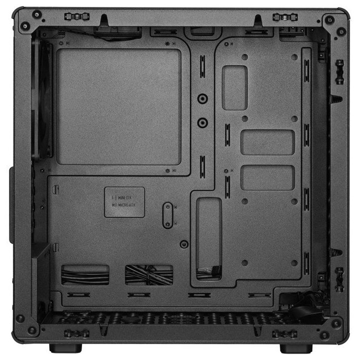 Boîtier PC Mini Tour - COOLER MASTER - Q300L V3 Black - Micro-ATX/Mini-ITX - Verre trempé - Compatible GPU 366 mm